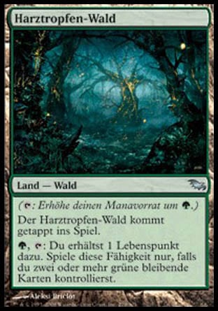 Harztropfen-Wald