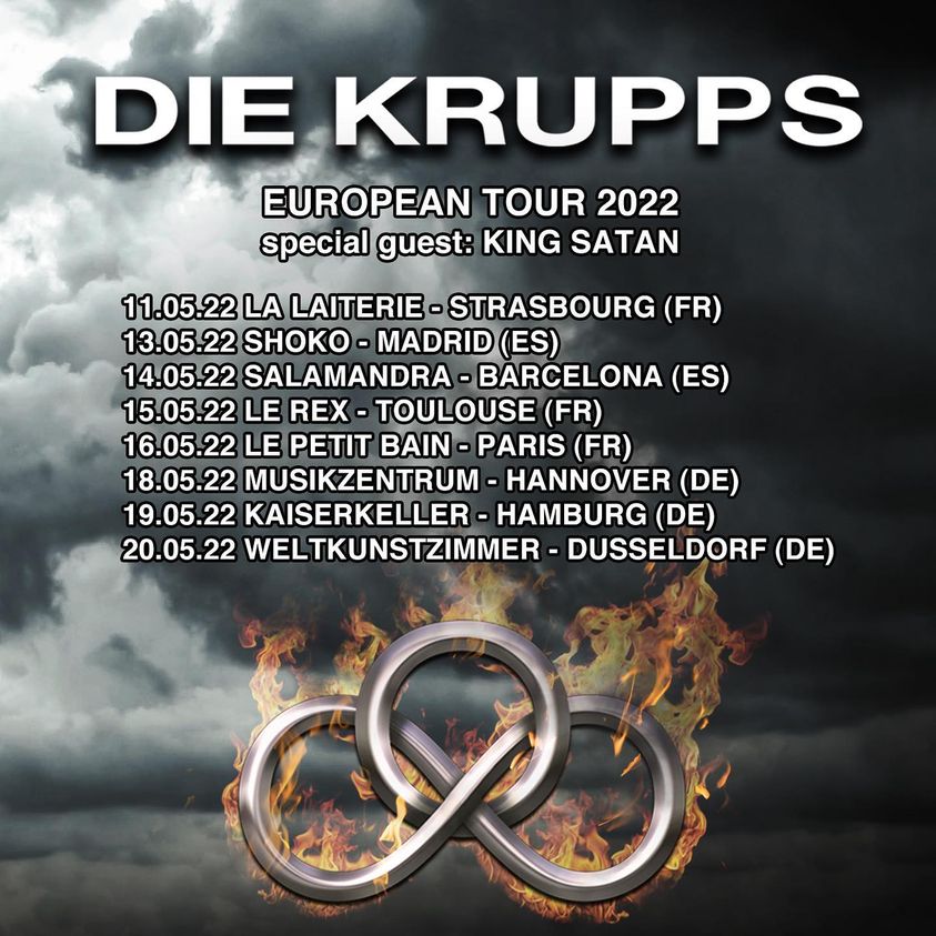 Die Krupps Bright Side Of Hell Tour 2022