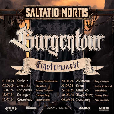 Saltatio Mortis - Finsterwacht - Burgentour 2024