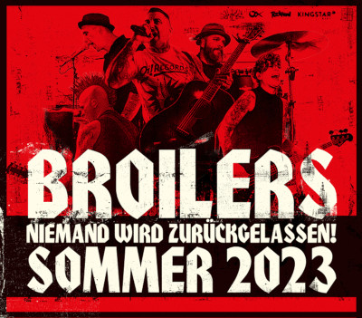Broilers - Niemand wird zurckgelassen! - Tour 2023